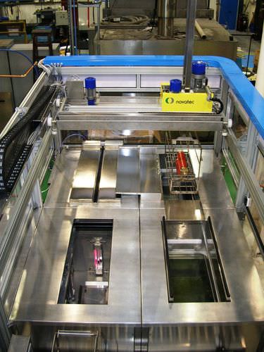 Macchina per pulizia ad ultrasuoni - PLURITANK - NOVATEC srl - Surface Finishing Technology - a immersione / automatica / di processo