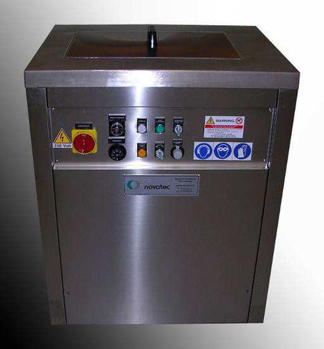 Macchina per pulizia ad ultrasuoni - W series - NOVATEC srl - Surface Finishing Technology - automatica