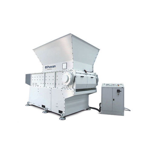 Trituratore monoalbero - TRM series - Piovan - per legno / carta / per rifiuti solidi sfusi