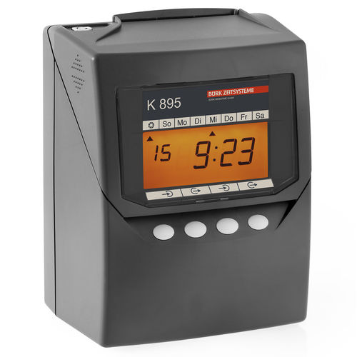 Registratore digitale - K 895 - BÜRK MOBATIME GmbH - di tempi / con display