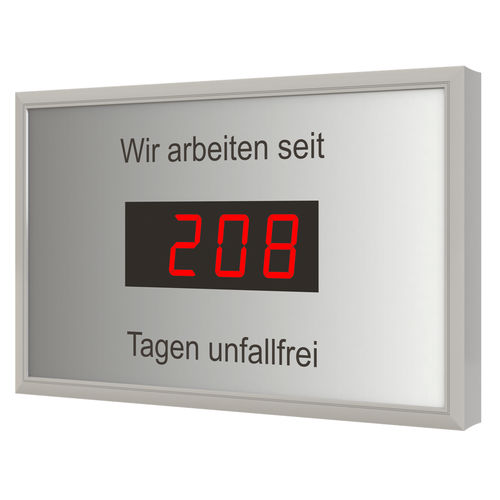 Display LED - AFI-Display - BÜRK MOBATIME GmbH - a colori / a 7 segmenti / industriale