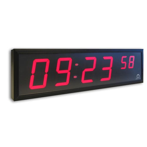 Orologio digitale - DC.57.6.R.N.N.NTP - BÜRK MOBATIME GmbH - LED / da interno / da parete