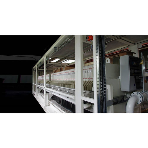 Filtro-pressa a telaio - SMFP series - MSE Filterpressen GmbH - con ripiano / a trave laterale / dinamica