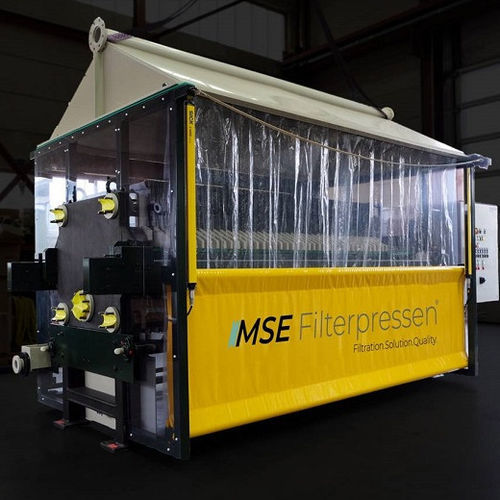 Filtro-pressa a trave laterale - GFP series - MSE Filterpressen GmbH - a telaio / automatica / ad alta pressione
