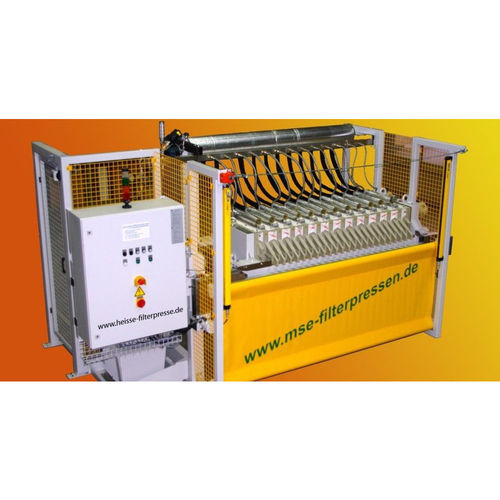 Filtro-pressa a membrana - HFP series - MSE Filterpressen GmbH - a trave laterale / automatica / ad alta pressione