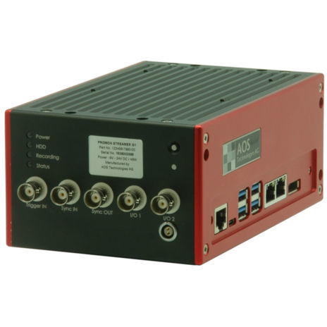 Videoregistratore - PROMON STREAMER G2 - AOS Technologies AG - di visione / di movimento / ad uso industriale