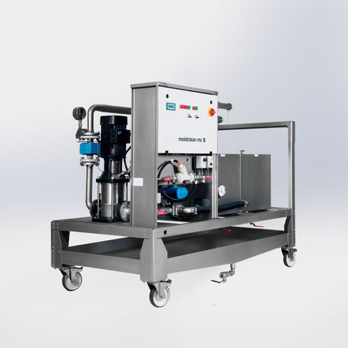 Macchina per pulizia ad acqua - moldclean - technotrans solutions GmbH - a solvente / ad aria compressa / di processo