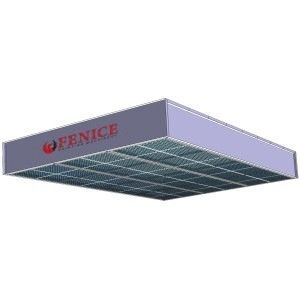 Griglia di ventilazione in acciaio galvanizzato - EXR - Fenice Machinery srl - quadrata