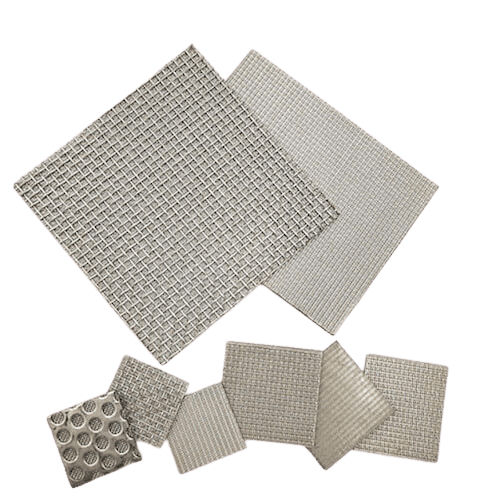 Materiale filtrante sinterizzato - Henan Sinofiltec Technology Co.,Ltd - in rete metallica a maglia / in acciaio inossidabile / composita sintetica