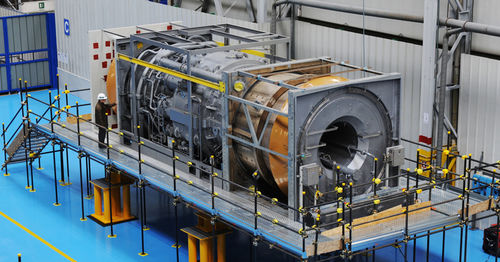 Turbina a gas - Frame 7/1EA - Baker Hughes - per applicazioni di trasmissione meccanica / monoalbero