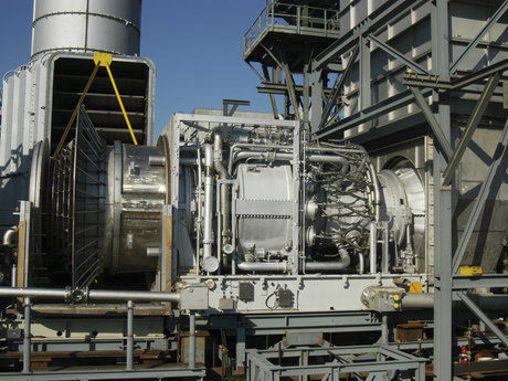 Turbina a gas - Frame 9/1E - Baker Hughes - monoalbero
