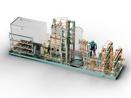 Compressore di idrogeno - VerHy 550 series - Baker Hughes - elettrico / fisso / senza olio
