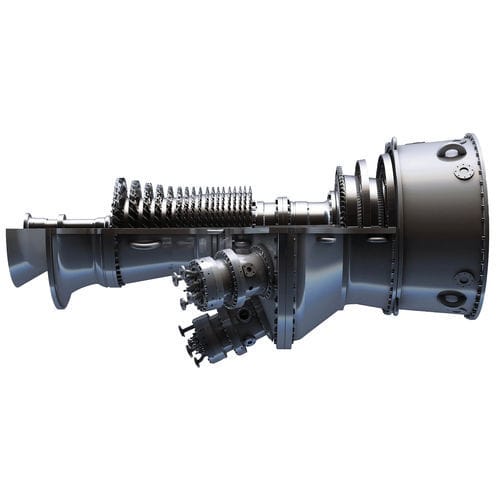 Turbina a gas - 6F.03 - GE Power - per produzione di energia / a ciclo combinato / multistadio