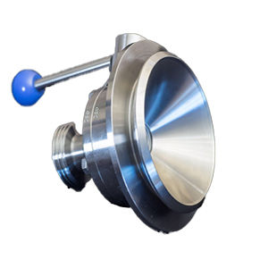 Valvola di fondo per vasca - Gulbinat Systemtechnik - a sfera / manuale / pneumatica