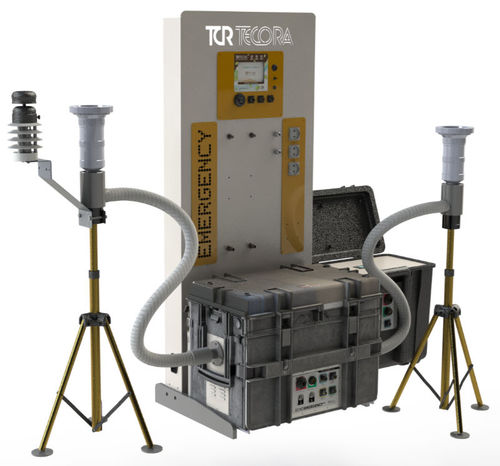 Campionatore di particelle - Echo EMERGENCY HV - TCR Tecora - automatico / per grandi volumi