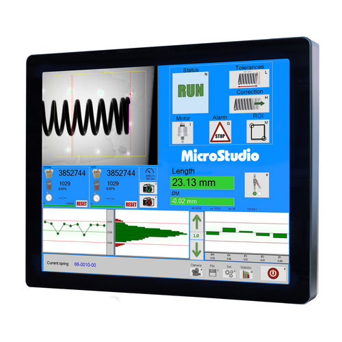 Sistema di misurazione di diametro - LED50 - MicroStudio S.r.l - di lunghezza / di forza in compressione / video