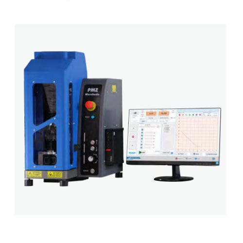Macchina per prova di trazione -  PMZ series - MicroStudio S.r.l - di capacità di carico / automatizzata / per molle