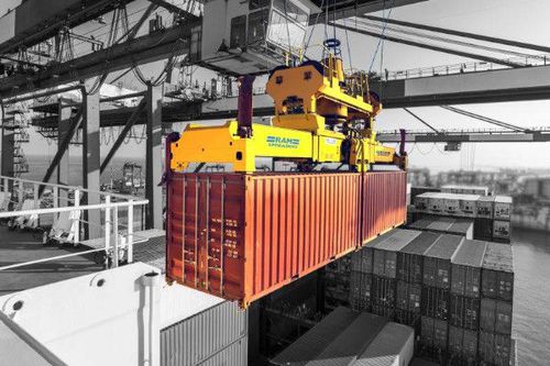 Bilanciatore di carico per container - RAM2900  - Peiner - verticale / telescopico / automatico