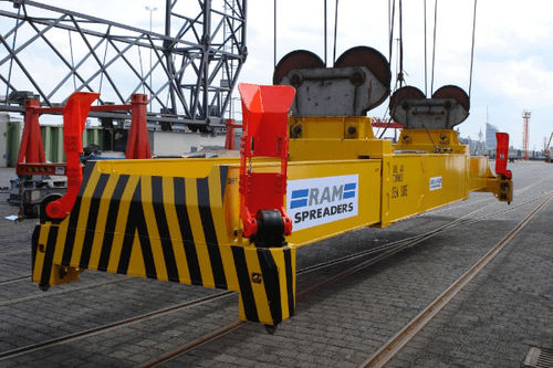 Bilanciatore di carico per container - RAM3400  - Peiner - verticale / orizzontale / idraulico
