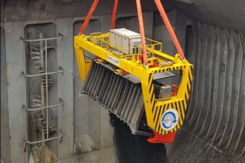 Bilanciatore di carico per container - RAM 4131 - Peiner - fisso / semiautomatico