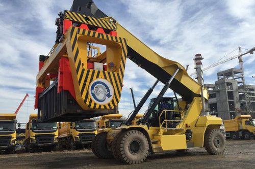 Bilanciatore di carico per container - RAM 4141 - Peiner - fisso / semiautomatico