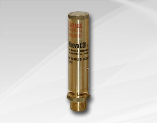 Valvola di sicurezza per gas - SLK - E,F,H series - FREE EXHAUST - Coi Technology S.r.l. - per aria / per vapore / per caldaia