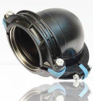 Raccordo pneumatico - 82.050 series - EQOfluids FR - push-in / gomito a 90° / in alluminio
