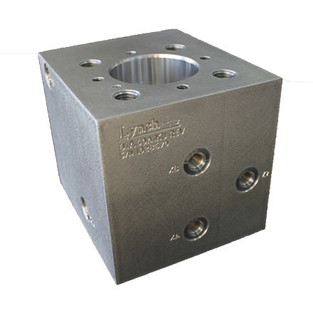 Manifold multicanale - D1...A series - Lynch Fluid Controls Inc. - in alluminio / con valvola cartuccia