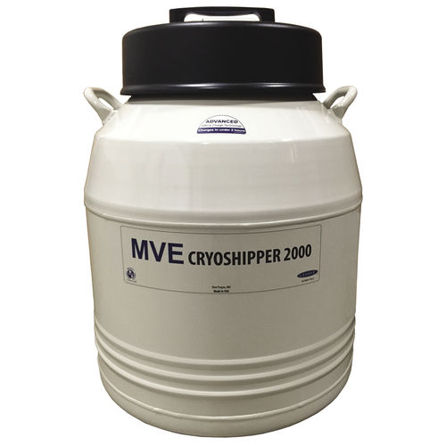 Serbatoio di stoccaggio - MVE CryoShipper 2000 - CHARTINDUSTRIES - da trasporto / per campioni biologici / in alluminio