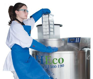 Congelatore da laboratorio - MVE HEco™ series - CHARTINDUSTRIES - in acciaio inossidabile / criogenico / di stoccaggio