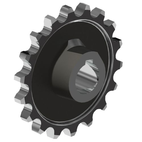 Pignone per catene - AKT GmbH - a dentatura diritta / con mozzo / in acciaio