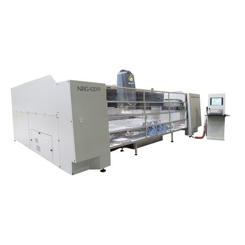 Macchina di finitura CNC - NRG 330 and NRG 420 - www.bavelloni.com/ - ad uso industriale / per vetro / automatica