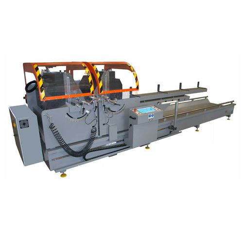Troncatrice a due teste per alluminio - MAMMUT 700 ELECTRA - OMC di bisognagni srla - per PVC / per profilati