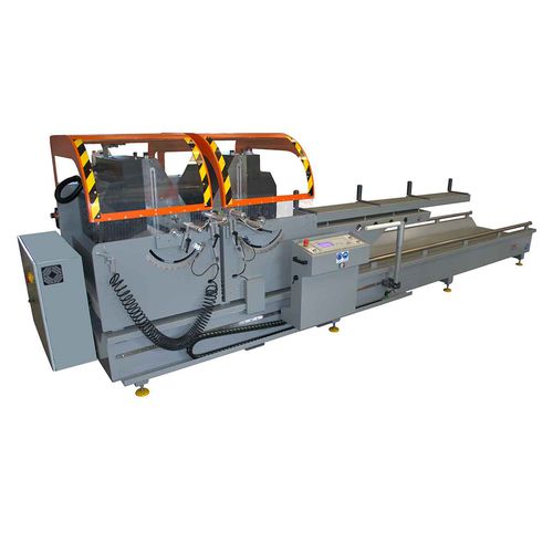 Troncatrice a due teste per alluminio - MAMMUT 700 - OMC di bisognagni srla - per PVC / per profilati
