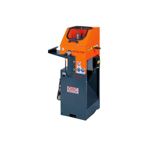 Intestatrice ad angolo fisso - TIGRA METAL TOP - OMC di bisognagni srla - per profilati PVC / per profilati in alluminio