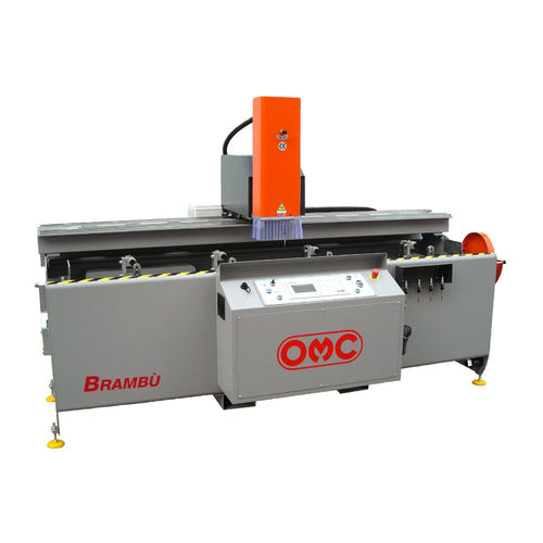 Centro di lavoro 3 assi - BRAMBÙ 3+1 - OMC di bisognagni srla - verticale / per acciaio / per PVC