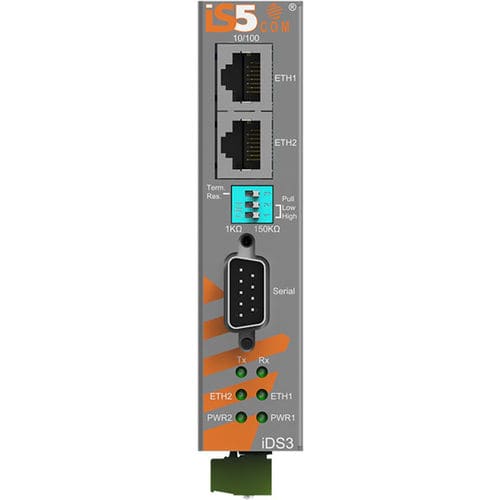 Device server RS-232 - iDS3-S - iS5 Communications - Ethernet / LAN / Ethernet