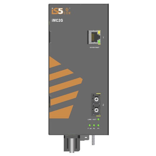 Convertitore di media - iMC2G - iS5 Communications - multimediali gigabit / Ethernet gigabit / universale