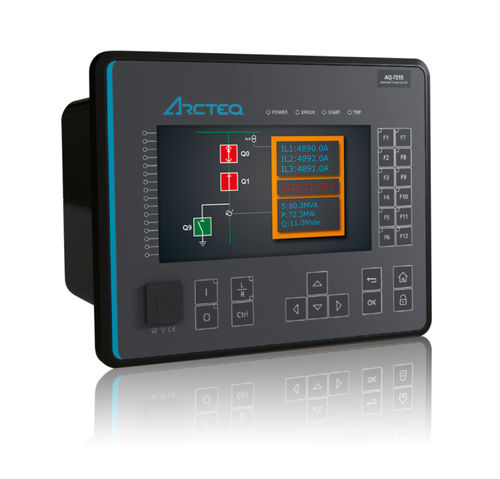 Relè di protezione di tensione - AQ-F255 - Arcteq Relays Ltd - trifase / per alimentatore / IEC