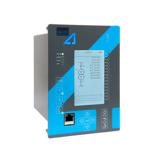 Relè di protezione con dispersione a terra - AQ-T216 - Arcteq Relays Ltd - di sovraintensità / trifase / per motore elettrico