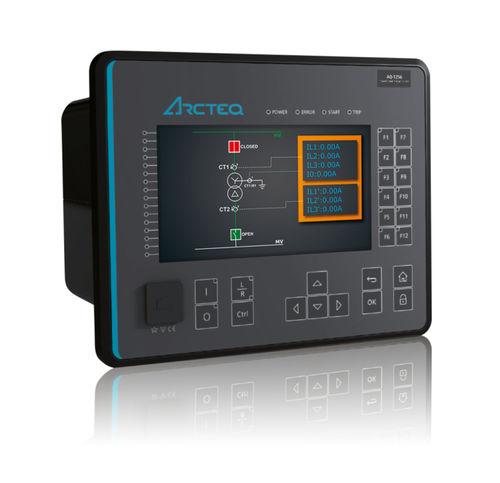 Relè di protezione con dispersione a terra - AQ-T256 - Arcteq Relays Ltd - di sovraintensità / trifase / IEC