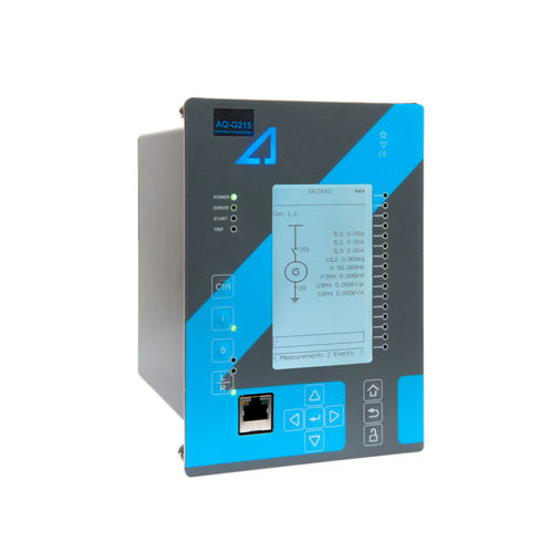 Relè di protezione di sovratensione - AQ-G215 - Arcteq Relays Ltd - con dispersione a terra / per arco elettrico / trifase