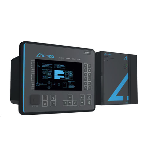 Relè di controllo di sovratensione - Arcteq Relays Ltd - con dispersione a terra / trifase / per motore elettrico
