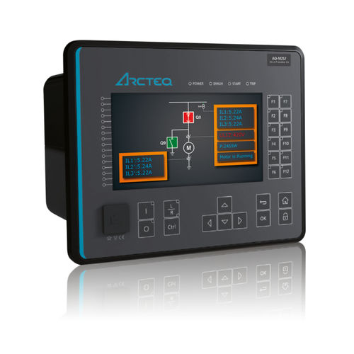 Relè di protezione termico - AQ-M257 - Arcteq Relays Ltd - trifase / per motore elettrico / IEC