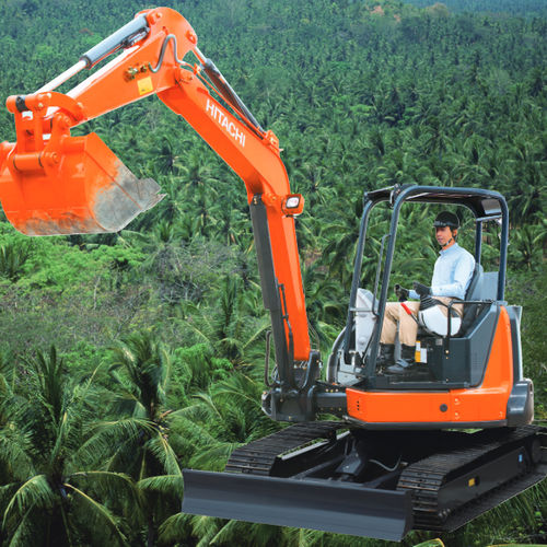 Miniescavatore - ZX48U-5A - HITACHI Construction Machinery - cingolato / Tier 2 / per cantiere di costruzione