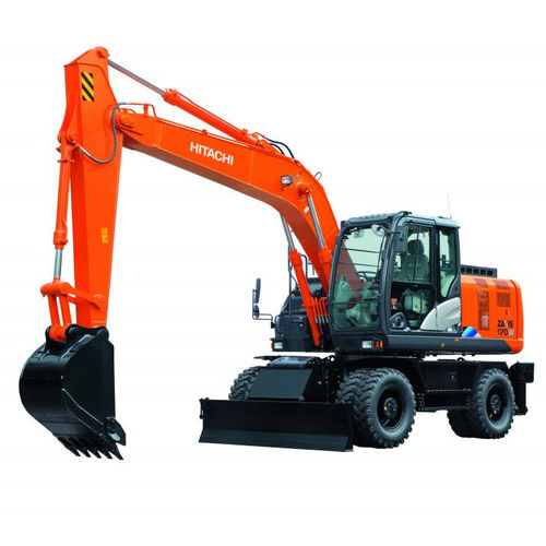 Escavatore intermedio - ZX170W-5A - HITACHI Construction Machinery - su ruote / diesel / per cantiere di costruzione