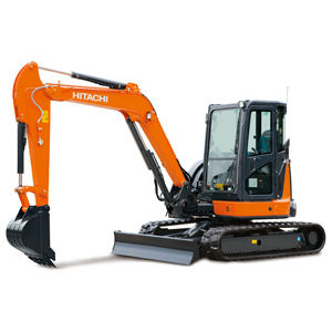 Miniescavatore - ZX55U-5A - HITACHI Construction Machinery - cingolato / Tier 2 / per cantiere di costruzione