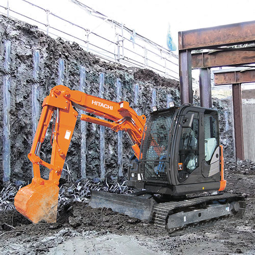 Escavatore intermedio - ZX38U-5A	 - HITACHI Construction Machinery - cingolato / diesel / per cantiere di costruzione