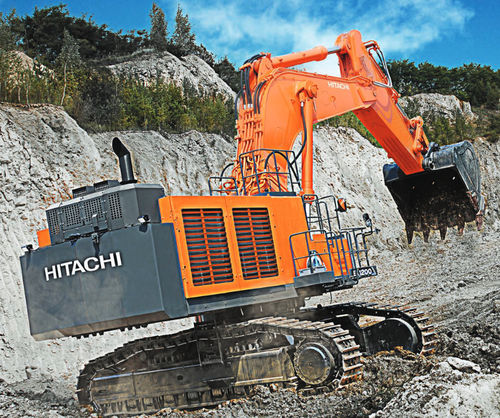 Escavatore di grandi dimensioni - EX1200-7 - HITACHI Construction Machinery - cingolato / Tier 2 / elettrico