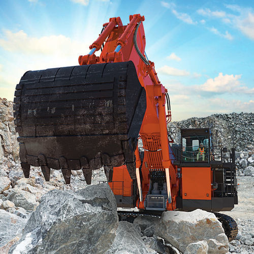 Escavatore frontale cingolato - EX3600-7 - HITACHI Construction Machinery - per miniere e cave